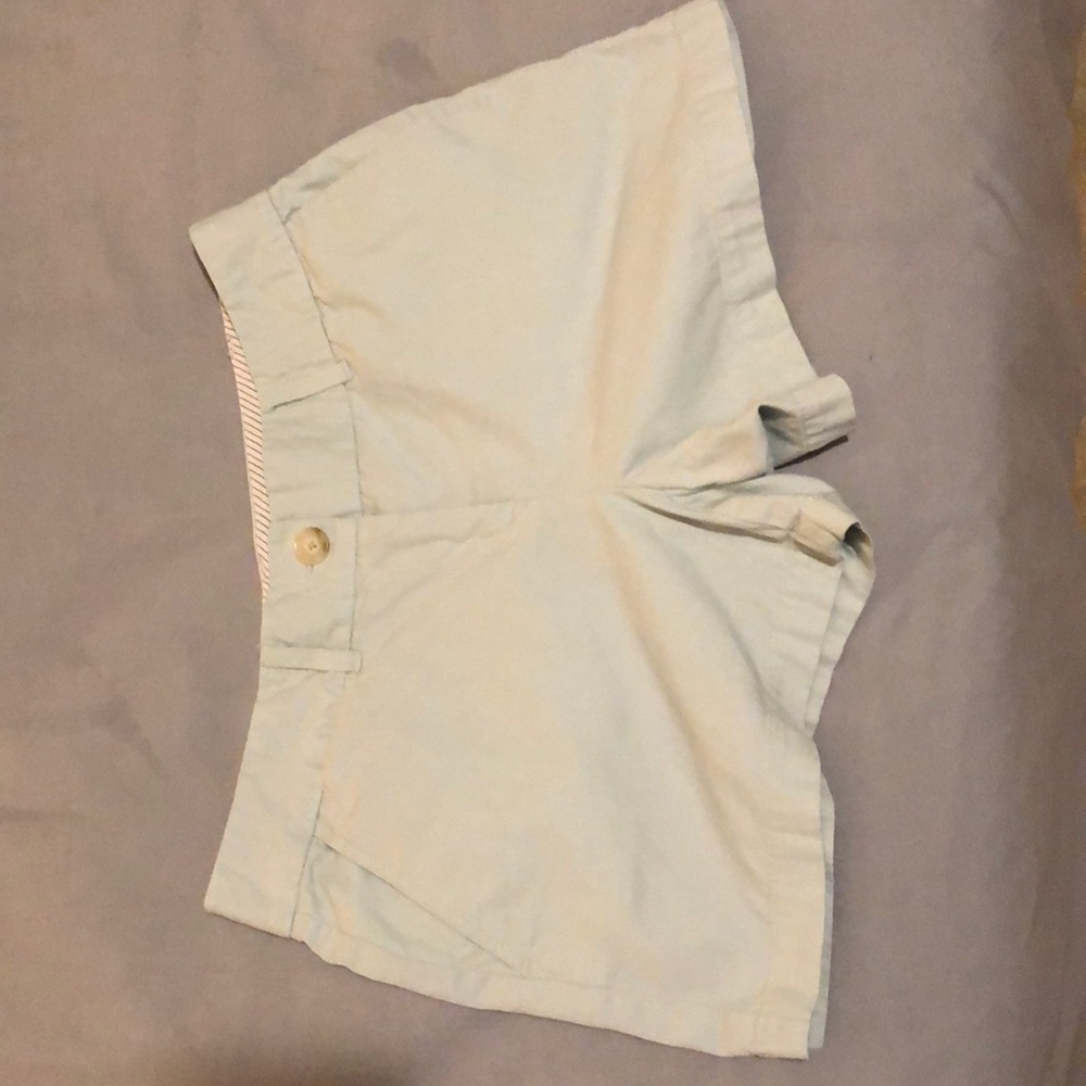 LOFT pale green shorts